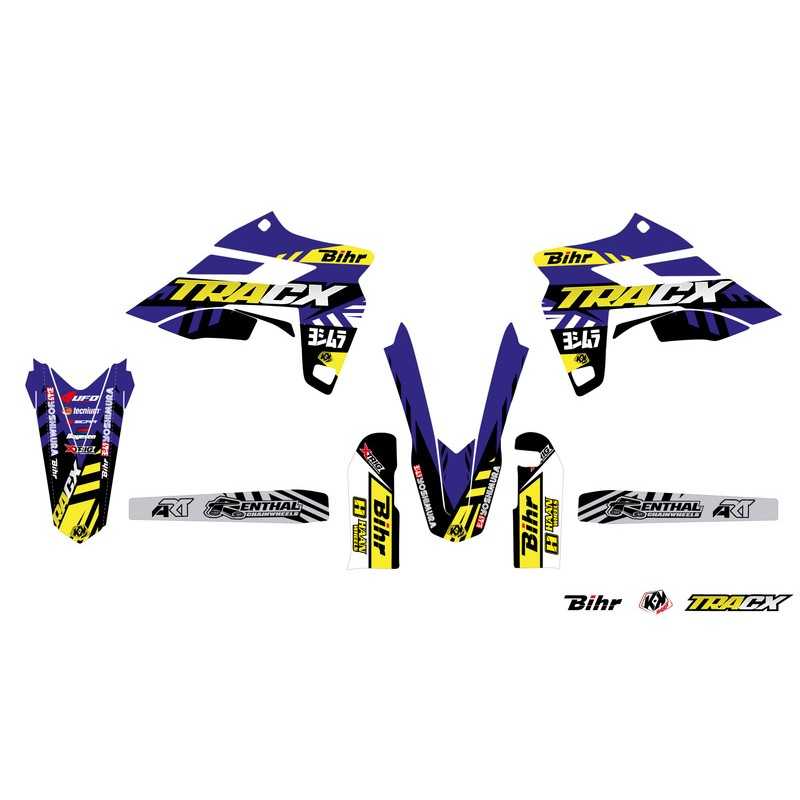 KUTVEK Kit adhesivos pegatinas para moto TRACX 1067957