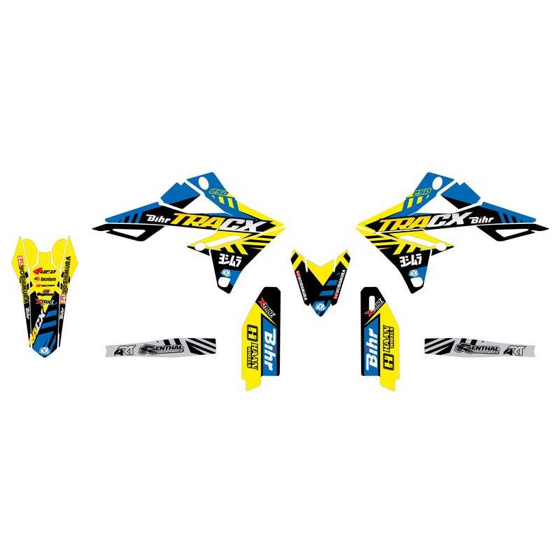 KUTVEK Kit adhesivos pegatinas para moto TRACX 1067959