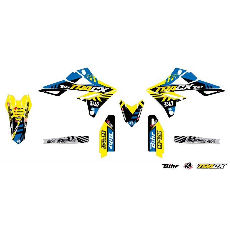 KUTVEK Kit adhesivos pegatinas para moto TRACX 1067963