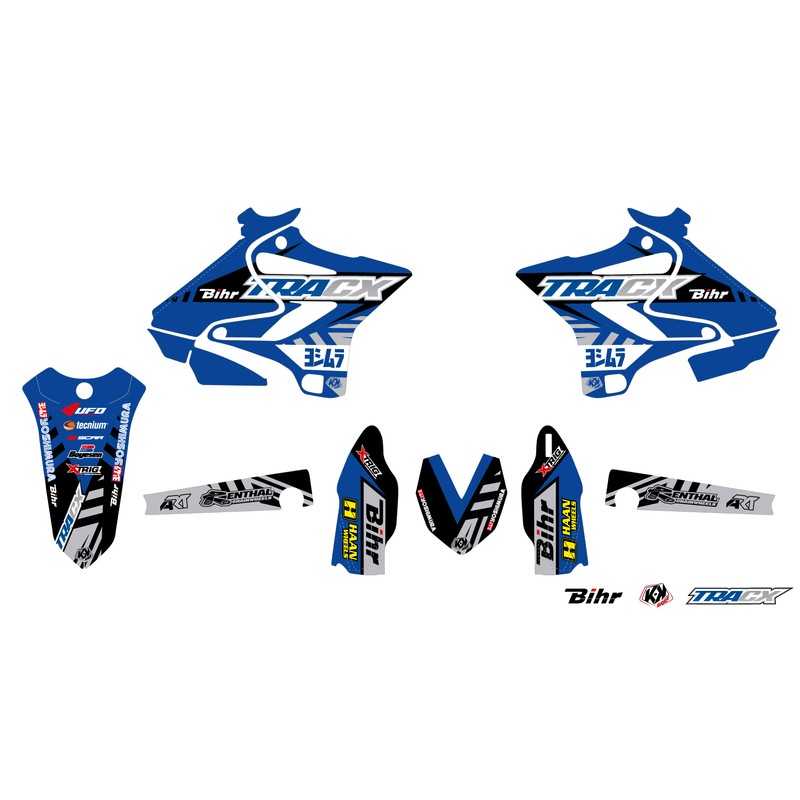 KUTVEK Kit adhesivos pegatinas para moto TRACX 1067971