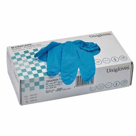 DRAPER Caja 100 guantes de nitrilo 1093359