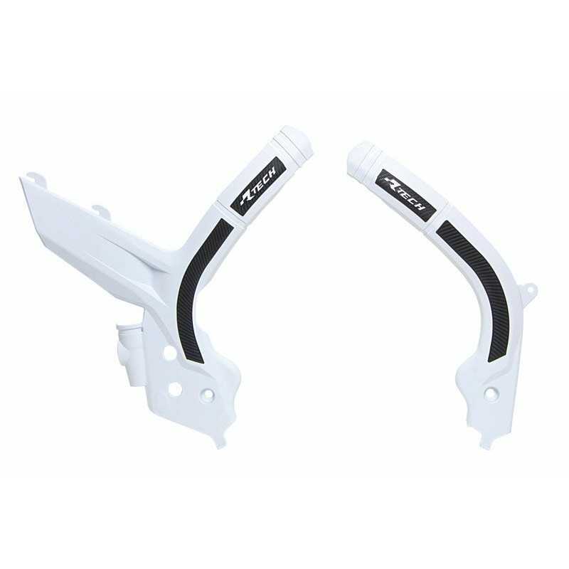 RACETECH Protector de cuadro para moto bi-material 1065148