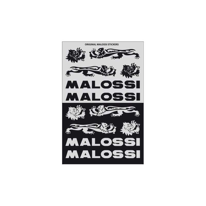 MALOSSI Kit 3 hojas adhesivos pegatinas 1103294