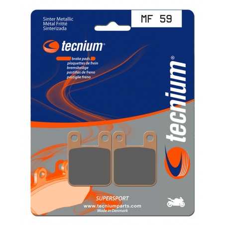 TECNIUM Pastillas de freno sinterizadas para moto STREET MF59 1043802