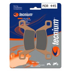 TECNIUM Sintered motorcycle brake pads RACING MX/ATV - MOR445 1043804