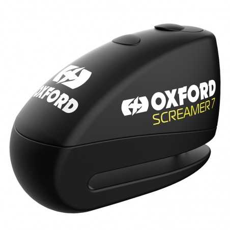 OXFORD Candado de disco con alarma SCREAMER 7 - Ø7 MM 1092854