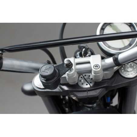 SW-MOTECH Fixing plate for cigarette lighter socket and handlebar fixing with screw M8 M8. M8 M8. EMA0010712300