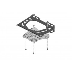 SW-MOTECH Portaequipaje de moto STREET-RACK GPT0495816000/B