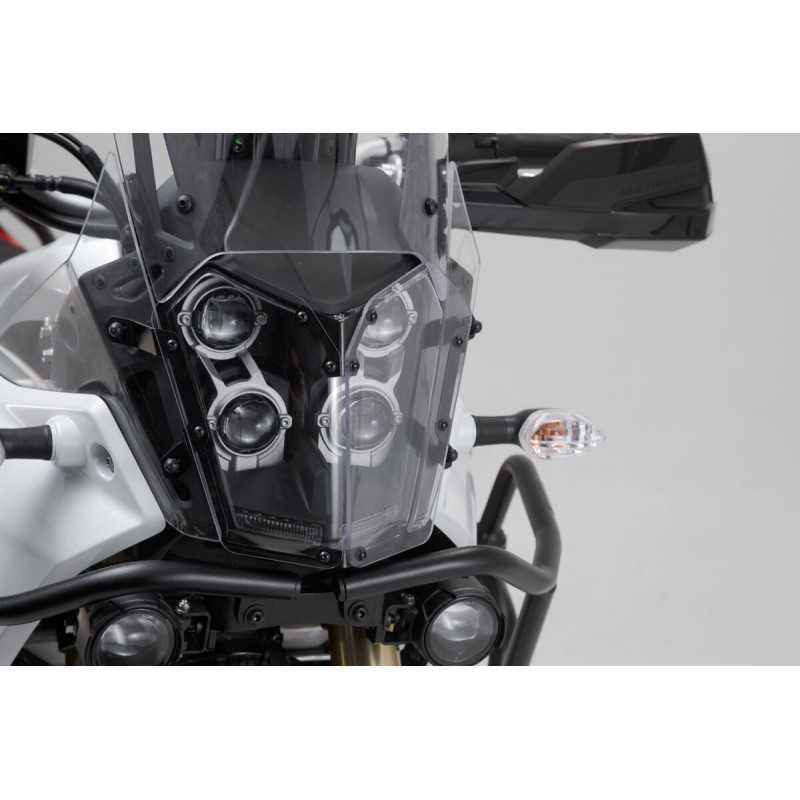 SW-MOTECH Protector de luces delanteras soporte con panel pvc LPS0679910001/B