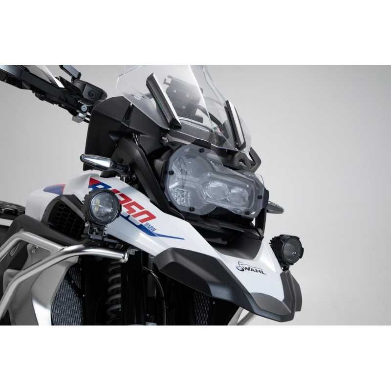 SW-MOTECH Protector de luces delanteras soporte con panel pvc LPS0778610001/B