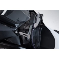 SW-MOTECH Protector de luces delanteras soporte con panel pvc LPS0778610001/B