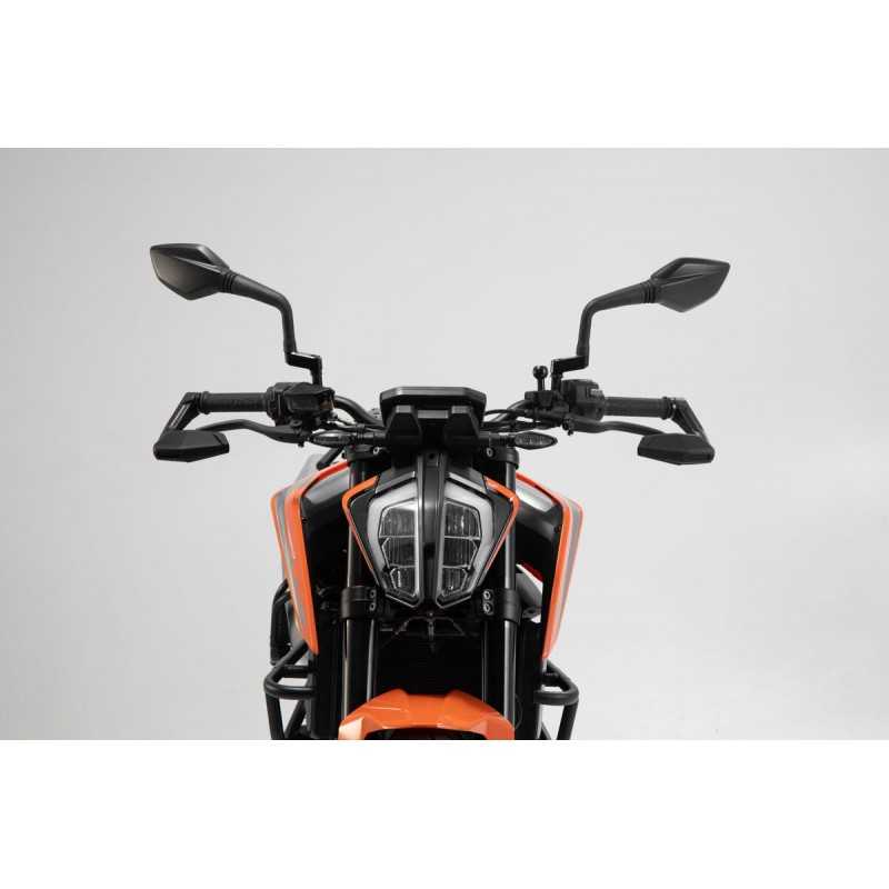 SW-MOTECH Protectores de maneta con deflector aire para moto LVG0464111000/B