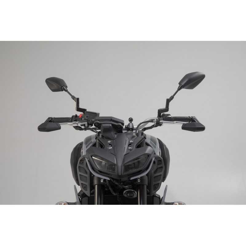 SW-MOTECH Protectores de maneta con deflector aire para moto LVG0686111000/B