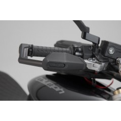 SW-MOTECH Protectores de maneta con deflector aire para moto LVG1128311000/B