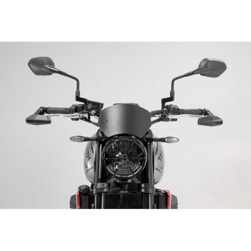 SW-MOTECH Protectores de maneta con deflector aire para moto LVG1184211000/B