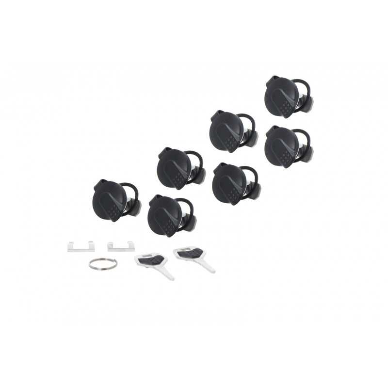 SW-MOTECH Set of 7 locks / 2 keys for suitcases TRAX TRAX ALK0016516200