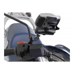 SW-MOTECH Soporte de navegador para retrovisor GPS M8 / M10 GPS0030810400B