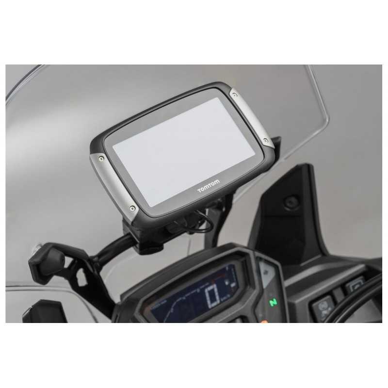 SW-MOTECH Soporte de navegador para parabrisas GPS QUICK-LOCK GPS0064610500B