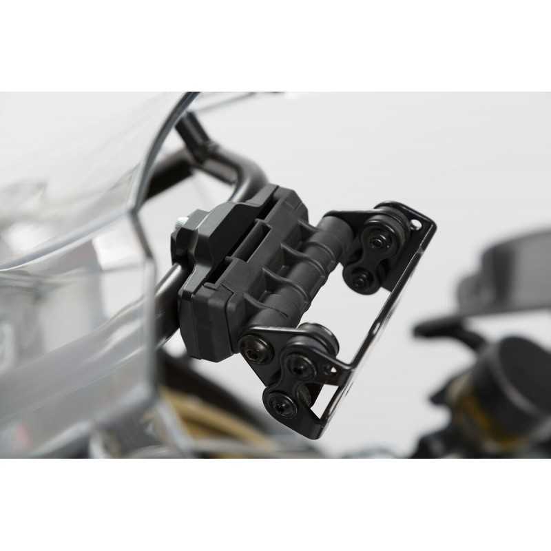 SW-MOTECH Soporte de navegador para parabrisas GPS QUICK-LOCK -Ø 13 MM + 16 GPS0064610601B