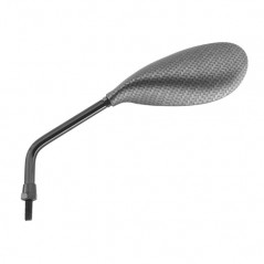 Mirror, rearview, exposition, ovoid, carbon look, left  M1 M8
