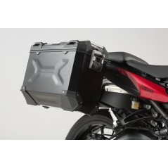 SW-MOTECH Maletas laterales de aluminio + soportes bombín TRAX ADV 45/45L - PRO KFT0652570101VA