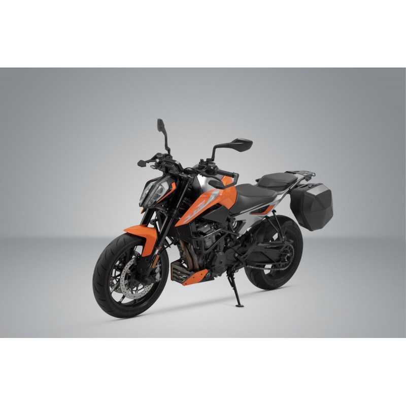 SW-MOTECH Maleta lateral izquierda + soporte URBAN ABS 1X16,5L - SLC BCHTA0464130000