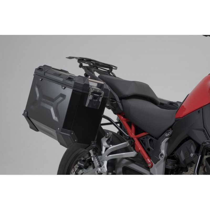 SW-MOTECH Aluminum side cases + supports TRAX ADV 37/37L - PRO USA TRAX ADV 37/37L - PRO USA KFT2282270200/B