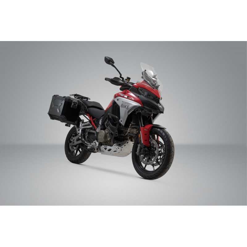 SW-MOTECH Aluminum side cases + supports TRAX ADV 45/45L - PRO USA TRAX ADV 45/45L - PRO USA KFT2282270300/B