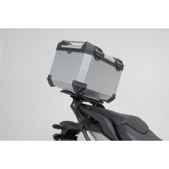 SW-MOTECH Baúl moto aluminio + portaequipajes candados TRAX ADV - STREET-RACK GPT01841700VAR