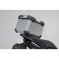 SW-MOTECH Aluminum motorcycle trunk + luggage rack + padlocks TRAX ADV - ADVENTURE-RACK TRAX ADV - ADVENTURE-RACK GPT04835700VAR
