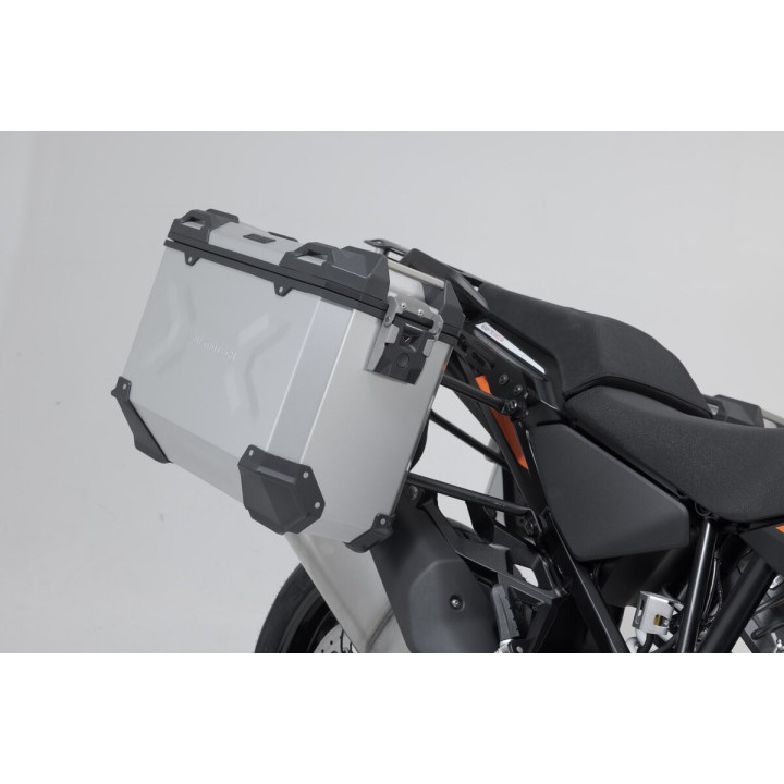 SW-MOTECH Aluminum side cases + supports + cylinder TRAX ADV 45/37L - PRO TRAX ADV 45/37L - PRO KFT04835700VAR