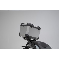 SW-MOTECH Aluminum motorcycle trunk + luggage rack + padlocks TRAX ADV - ADVENTURE-RACK TRAX ADV - ADVENTURE-RACK GPT07954700VAR
