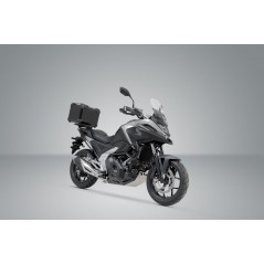 SW-MOTECH Baúl moto aluminio + portaequipajes candados TRAX ADV - STREET-RACK GPT01841700VAR