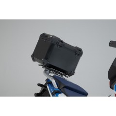 SW-MOTECH Aluminum motorcycle trunk + luggage rack + padlocks TRAX ADV - ADVENTURE-RACK TRAX ADV - ADVENTURE-RACK GPT01942700VAR