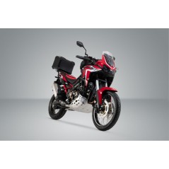 SW-MOTECH Aluminum motorcycle trunk + luggage rack + padlocks TRAX ADV - ADVENTURE-RACK TRAX ADV - ADVENTURE-RACK GPT019507001VA