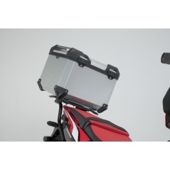 SW-MOTECH Baúl moto aluminio + portaequipajes candados TRAX ADV - ADVENTURE-RACK GPT019507001VAR