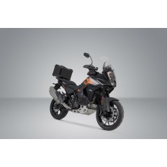 SW-MOTECH Aluminum motorcycle trunk + luggage rack + padlocks TRAX ADV - ADVENTURE-RACK TRAX ADV - ADVENTURE-RACK GPT04835700VAR