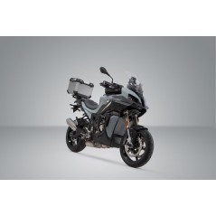 SW-MOTECH Aluminum motorcycle trunk + luggage rack + padlocks TRAX ADV - ADVENTURE-RACK TRAX ADV - ADVENTURE-RACK GPT07954700VAR