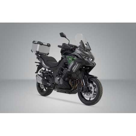 SW-MOTECH Aluminum motorcycle trunk + luggage rack + padlocks TRAX ADV - STREET-RACK TRAX ADV - STREET-RACK GPT08368700VAR