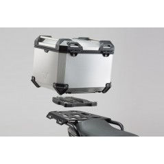 SW-MOTECH Baúl moto aluminio + portaequipajes candados TRAX ADV - ALU-RACK GPT11527700VAR