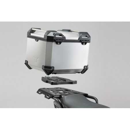SW-MOTECH Aluminum motorcycle trunk + luggage rack + padlocks TRAX ADV - ALU-RACK TRAX ADV - ALU-RACK GPT11527700VAR