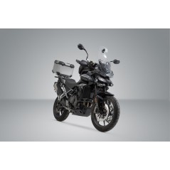 SW-MOTECH Aluminum motorcycle trunk + luggage rack + padlocks TRAX ADV - ADVENTURE-RACK TRAX ADV - ADVENTURE-RACK GPT11953700VAR
