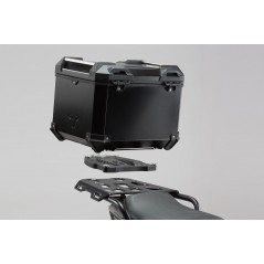 SW-MOTECH Baúl moto aluminio + portaequipajes candados TRAX ADV - ALU-RACK GPT22139700VAR