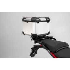 SW-MOTECH Baúl moto aluminio + portaequipajes candados TRAX ADV - STREET-RACK GPT228927000VAR