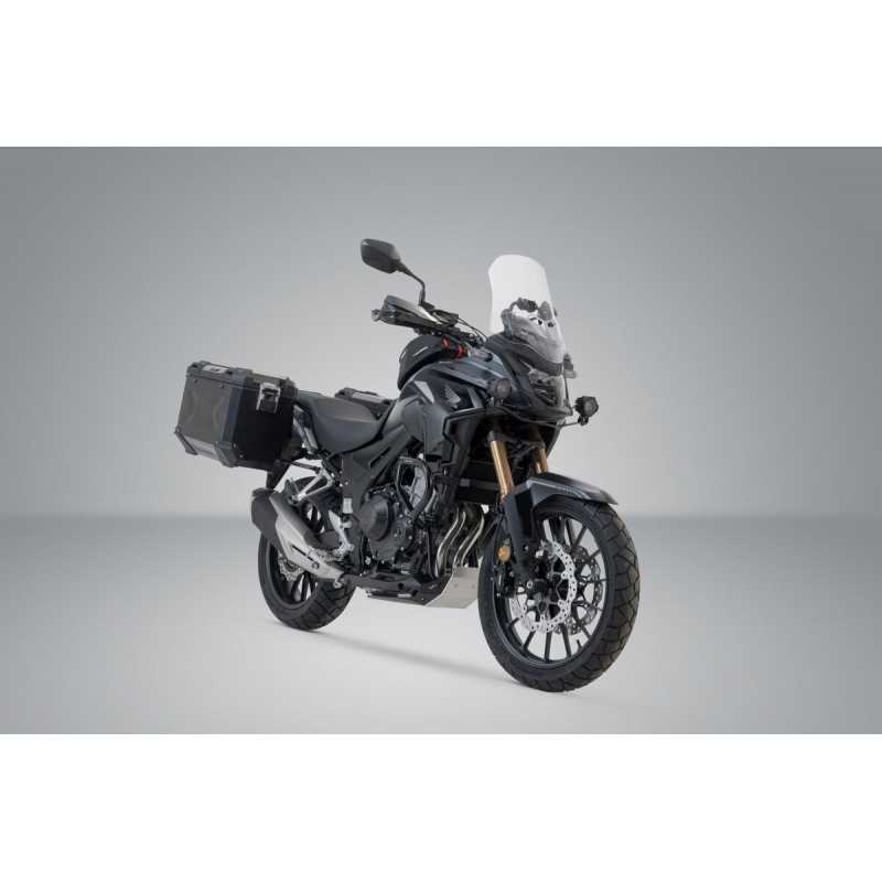 SW-MOTECH Aluminum side cases + supports + cylinder TRAX ADV 45/45L - PRO TRAX ADV 45/45L - PRO KFT014070101VAR