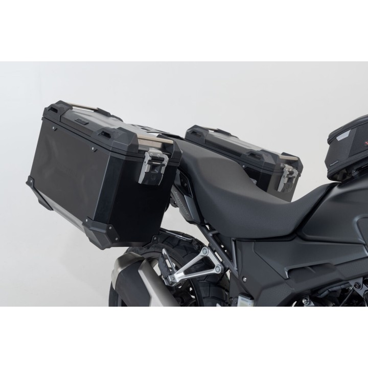 SW-MOTECH Aluminum side cases + supports + cylinder TRAX ADV 45/45L - PRO TRAX ADV 45/45L - PRO KFT014070101VAR
