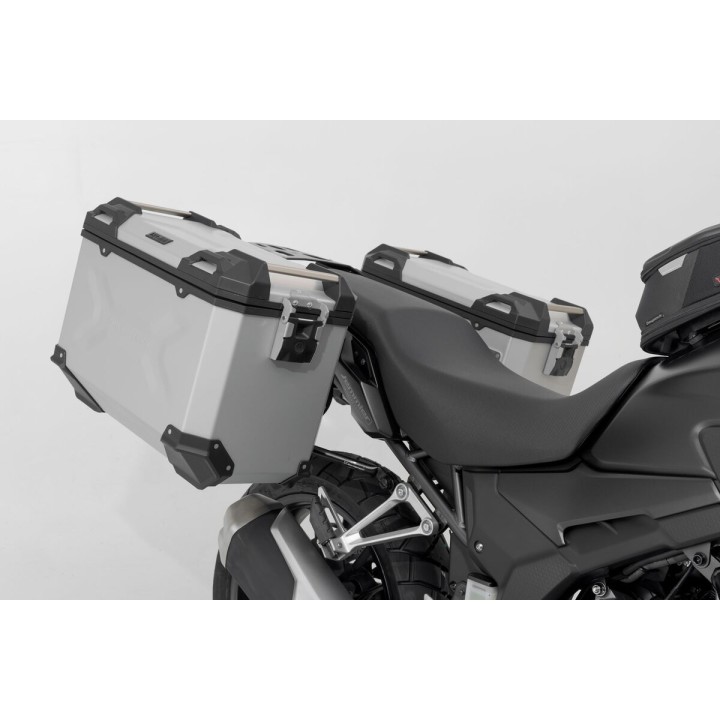 SW-MOTECH Aluminum side cases + supports + cylinder TRAX ADV 45/45L - PRO TRAX ADV 45/45L - PRO KFT014070101VAR