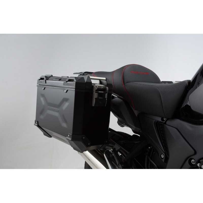SW-MOTECH Aluminum side cases + supports + cylinder TRAX ADV 37/37L - EVO TRAX ADV 37/37L - EVO KFT01660700VAR