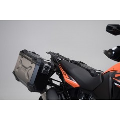 SW-MOTECH Maletas laterales de aluminio + soportes bombín TRAX ADV 45/37L - PRO KFT043337002VAR