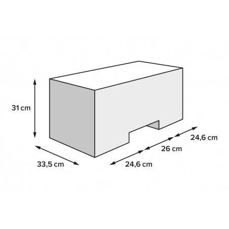 SW-MOTECH Bolsa trasera para moto PRO TRAVELBAG 1680D BCHTA0030130000